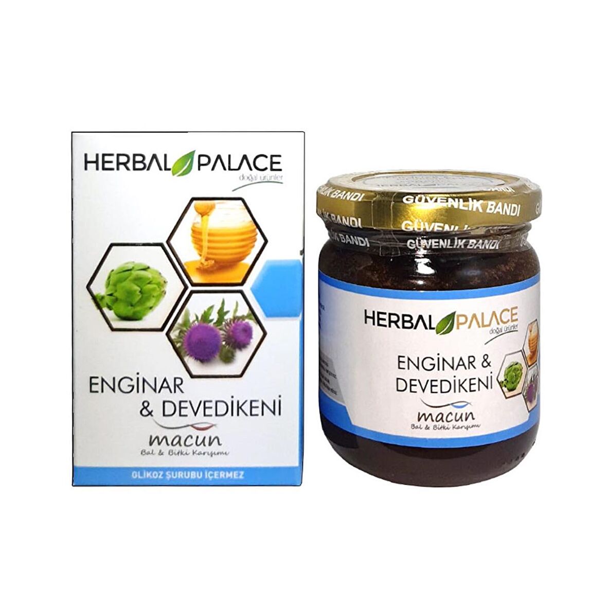 Herbal Palace Enginar-Devedikeni Bal-Bitki Karışımı 230 gr